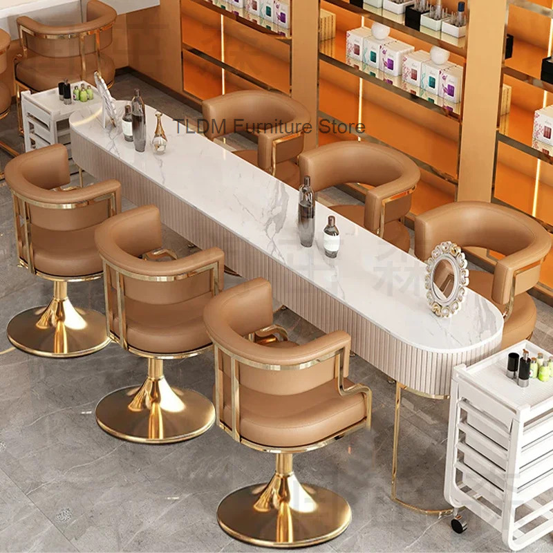高級バースツール、豪華な回転式バーチェア、ホームアイランドバ - Home Bar Seating のレビューと価格