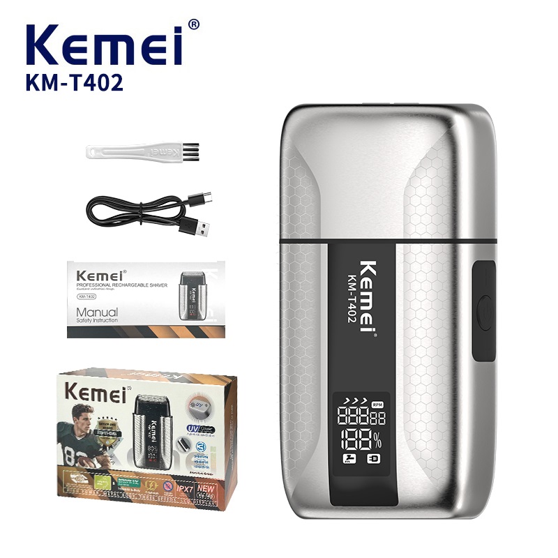 Kemei T402 プロフェッショナルバリカン メンズ用  - Speed Pourer Cap のレビューと価格