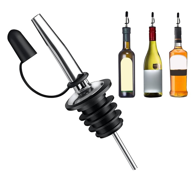 ABVG製、キャップ付きの酒注ぎ器。衛生的で、ステンレス製の - Speed Pourer Cap のレビューと価格