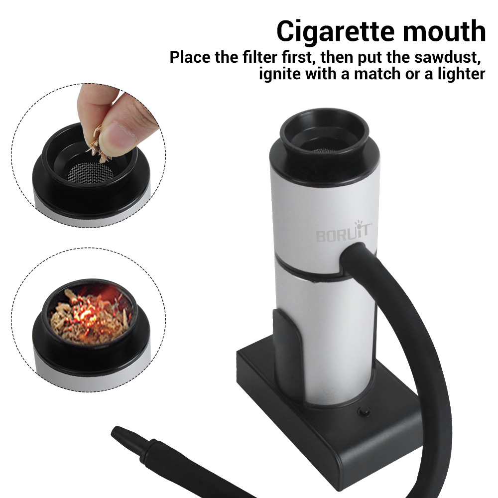 BORUiT ポータブル分子料理喫煙ガンスモークインフューザ - Smoking Gun Kit のレビューと価格