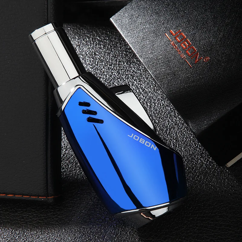 ジョボン防風ブルーフレームライター、ブタン製クリエイティブ個 - Smoking Gun Kit のレビューと価格