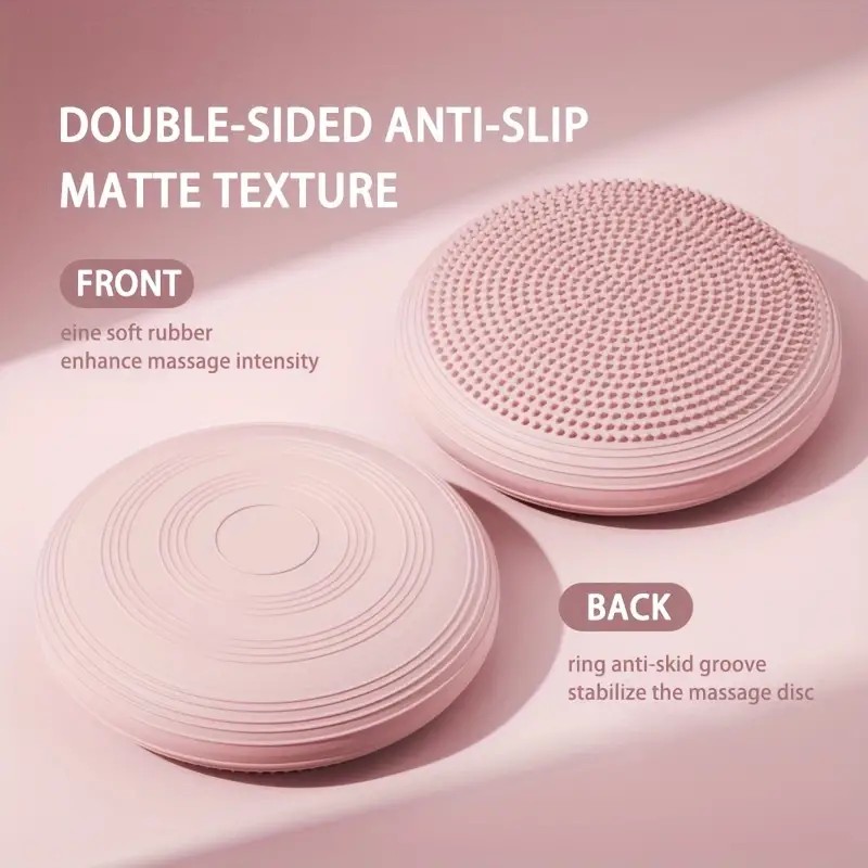 肥厚ヨガマットフラットバランスマッサージヨガトレーナーエクサ - Bar Mat Rubber のレビューと価格