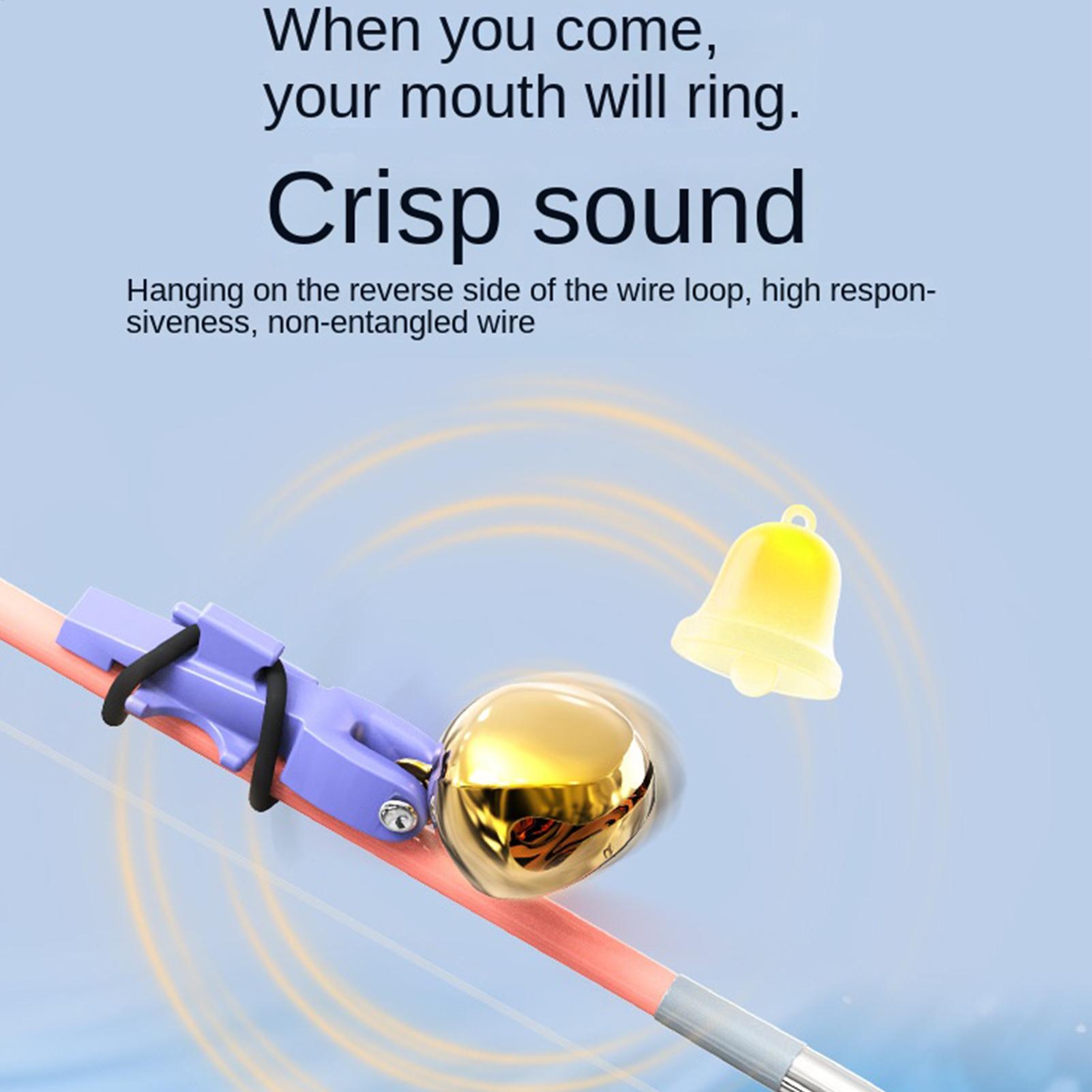 5個入り釣り用バイトアラームベル ロッドクリップ 釣り用品  - Ice Pick Pick のレビューと価格