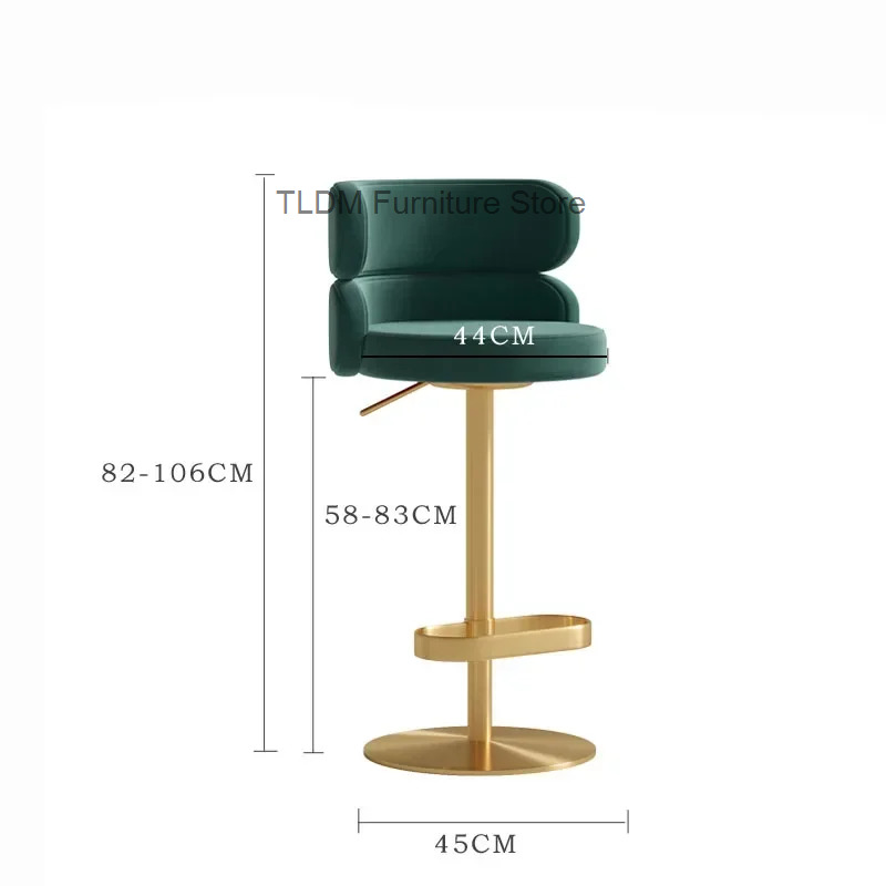 アイランド・ゴールデン・アクセント、高さ調節可能なバーチェア - Home Bar Seating のレビューと価格
