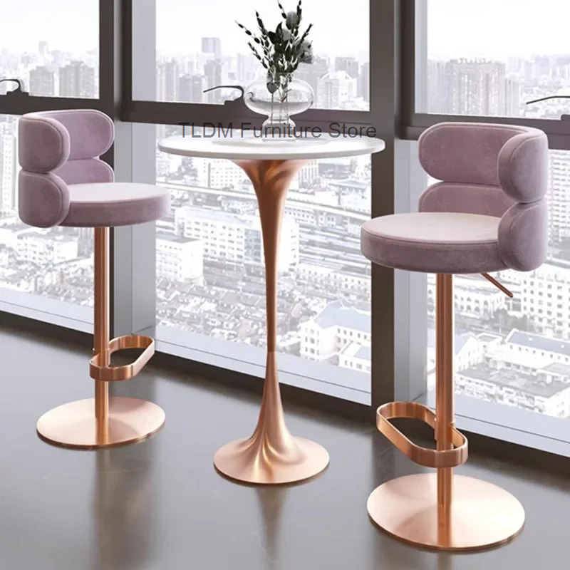 アイランド・ゴールデン・アクセント、高さ調節可能なバーチェア - Home Bar Seating のレビューと価格